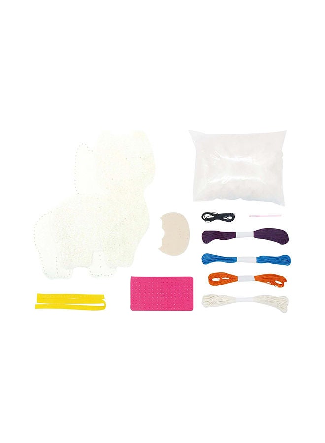 Avenir Sewing My First Doll Llama Kit Create a Super Soft Llama Develop Motor Skills & Creativity Safe and Educational Trusted Art Learning and Entertainment for Kids 3+ - Image 2