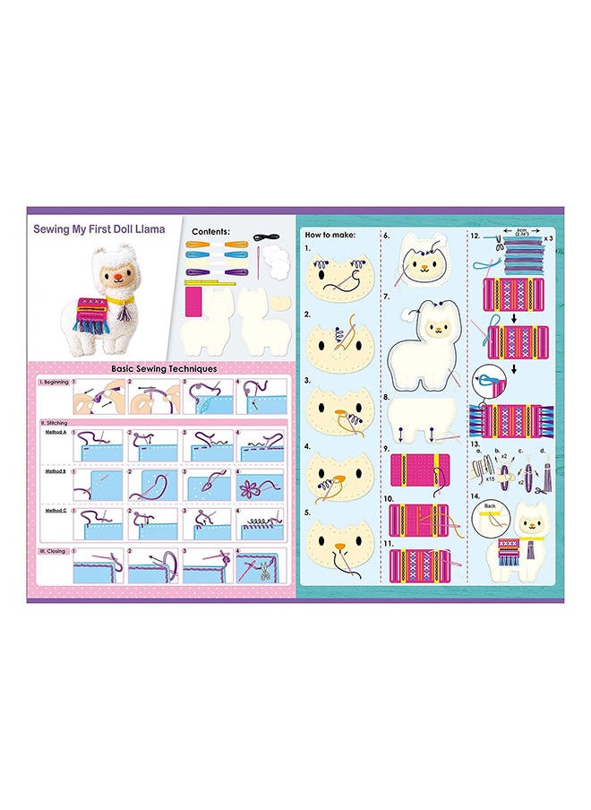 Sewing My First Doll Llama Kit Create a Super Soft Llama Develop Motor Skills & Creativity Safe and Educational Trusted Art Learning and Entertainment for Kids 3+ - pzsku/Z9CF7055FA228BC4971EBZ/45/_/1692678372/41ddda5f-2660-4753-93b8-9eedaa4e89fe