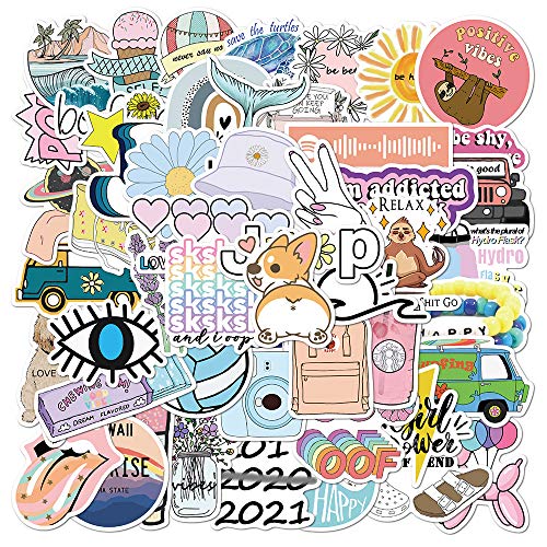 iDream Self-Adhesive Inspirational Quotes Stickers (Set of 50) – Refreshing Motivational Decals, Size 3-8 cm, Perfect for Laptops, Phones, Desk, Home & Office Décor - Image 2