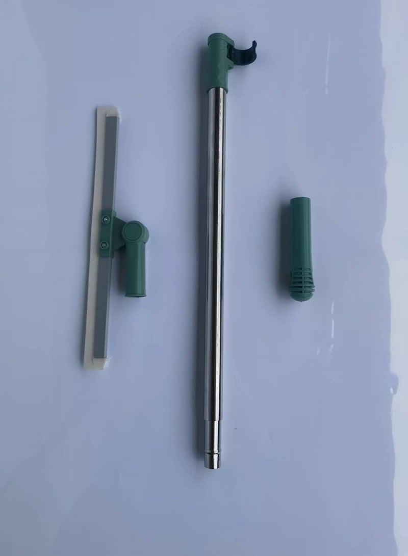 جاسارا متعددة الأغراض اليد المطاط ممسحة نافذة ممسحة مع مقبض طويل - Image 2