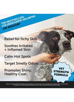 Pet Honesty Chlorhexidine Cat & Dog AntiItch Shampoo, For Allergies, Itching, Dog Skin And Coat Supplement, Helps Shedding, Hot Spots, Deodorizing Dog Shampoo, Dog Grooming Supplies,16Oz  - Image 2