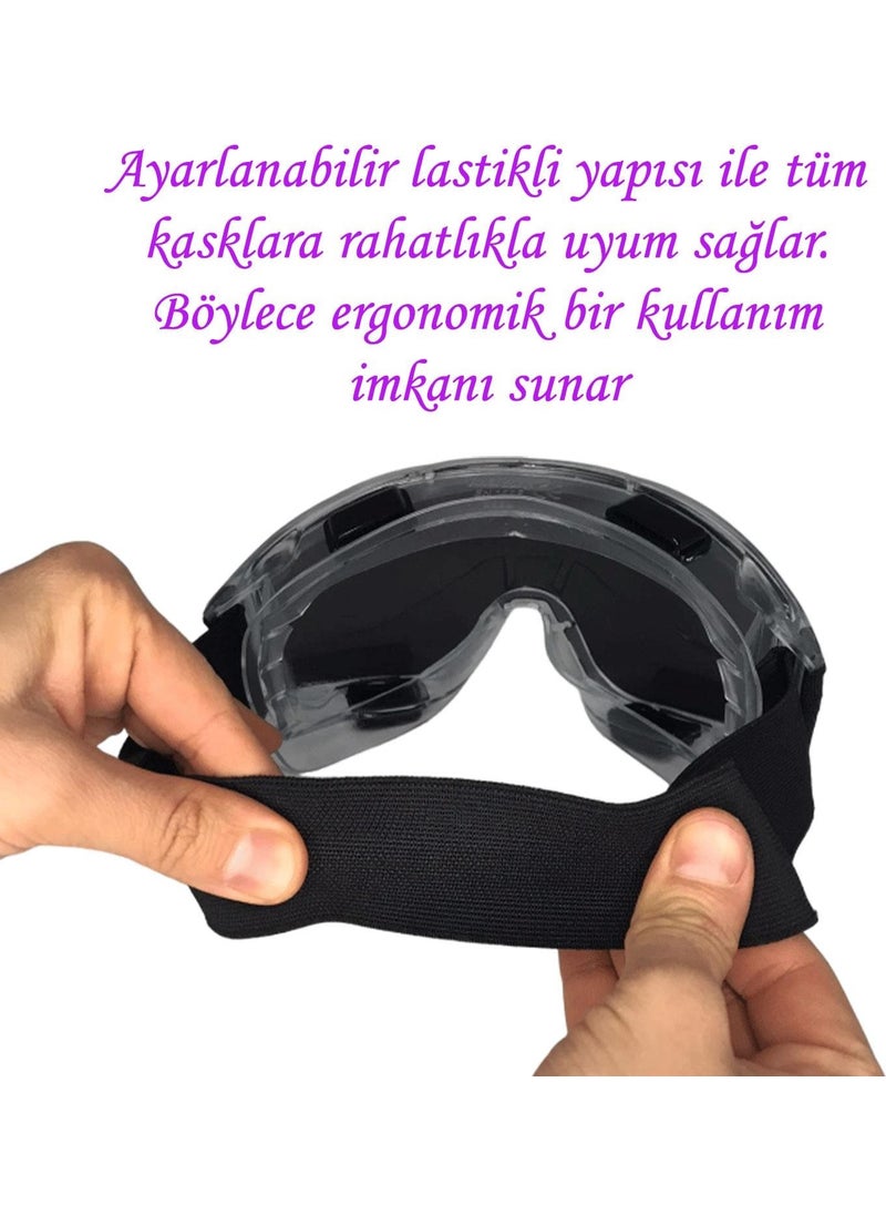Glaswen Welding Protective Work Safety Safety Glasses Valved Glasses S550 Rainbow Products  - Image 5