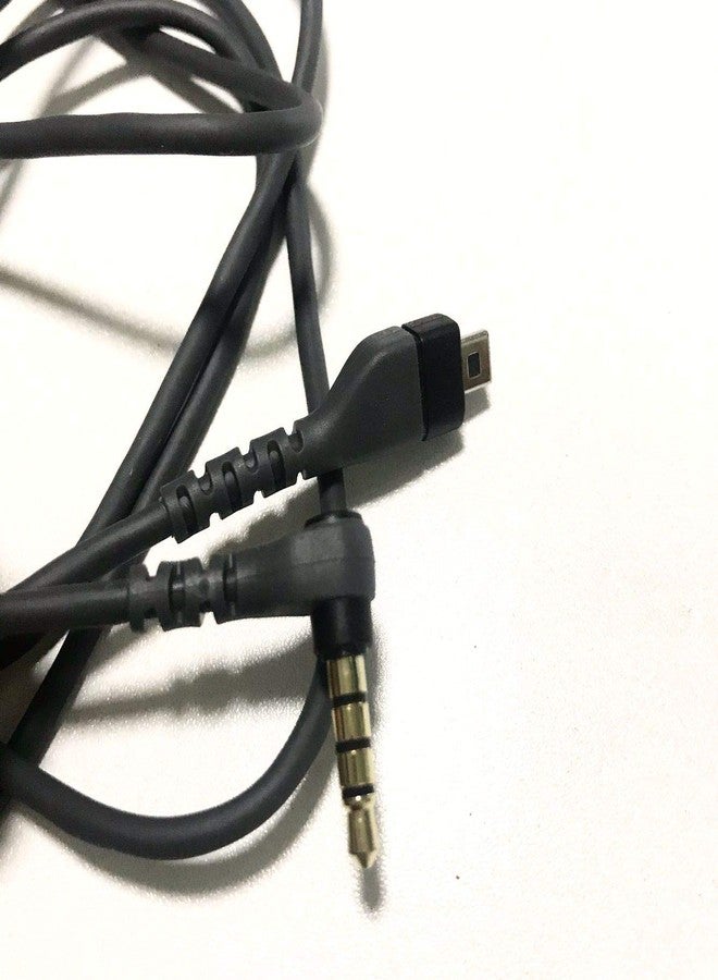 LZYDD كابل صوت بديل LZYDD لسماعات SteelSeries Arctis، 1.3م/4.3قدم، 8 دبابيس إلى 3.5مم، أسود، للألعاب - Image 5