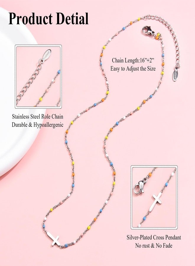 CERSLIMO 13 Year Old Girl Birthday Gifts Cross Necklace, Happy 13th Birthday Gifts for Teens | Christmas Christian Religious Presents for Her - Image 5