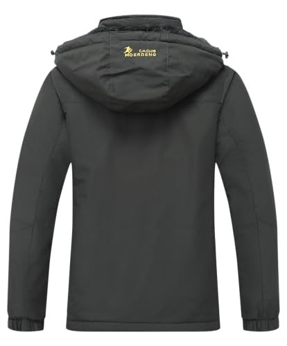 MOERDENG Women's Waterproof Ski Jacket Warm Winter Snow Coat Mountain Windbreaker Hooded Raincoat Jacket - Image 2