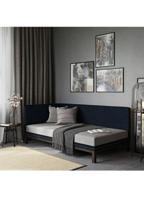 Sofa Bed 200×100×100 cm - Blue