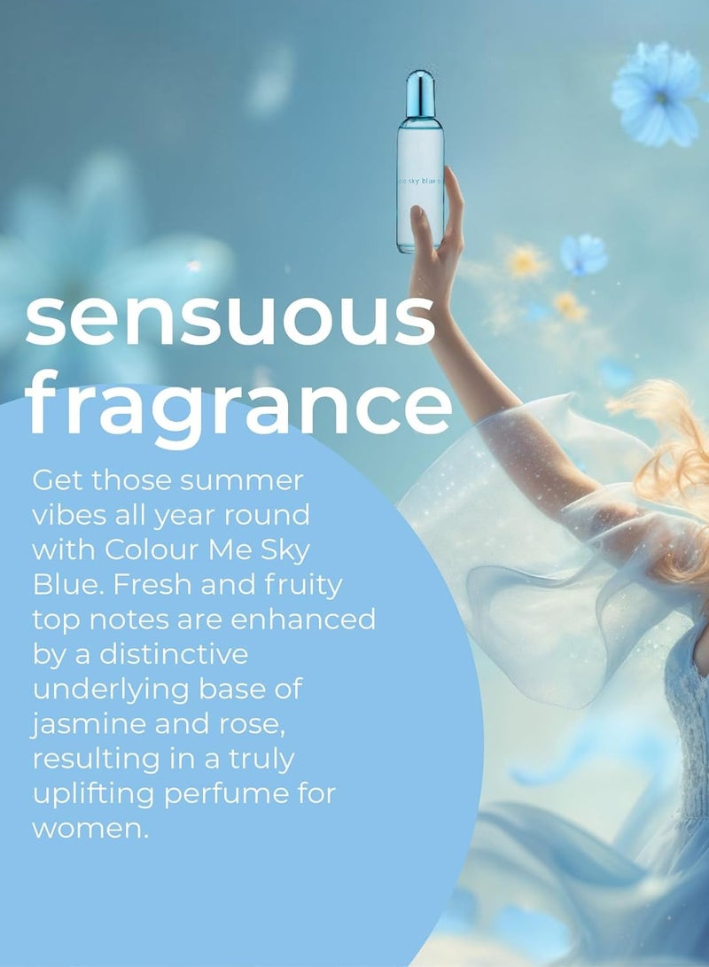 Colour Me Sky Blue - Fragrance for Women - 100ml Eau de Parfum, by Milton-Lloyd - Image 3