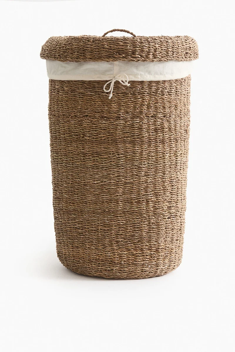 H&M Extra-large seagrass laundry basket
