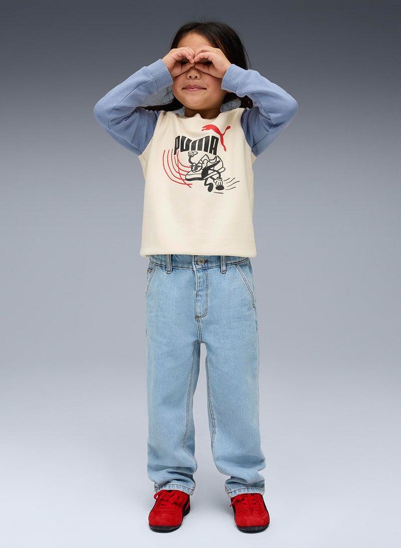 PUMA Kids Runners Sweatshirt - Image 4