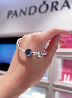 PANDORA Pandora Moments Heart of the Ocean Silver Bracelet Women  - Image 4