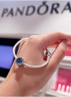 PANDORA Pandora Moments Heart of the Ocean Silver Bracelet Women  - Image 3