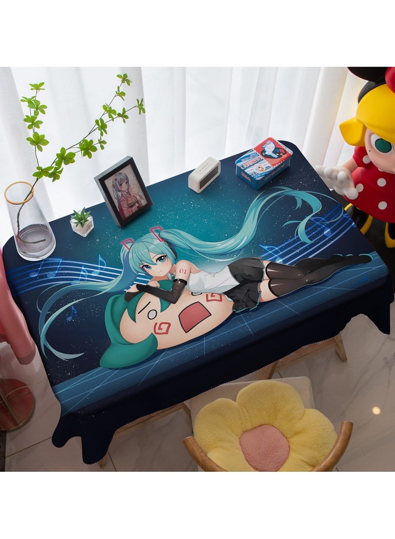 EBMINI New Anime Cartoon Waterproof Cloth Tablecloth 