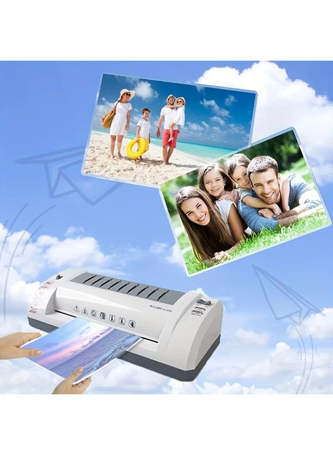 100 Transparent Heat Seal Plastic Sheets Waterproof High Durability Laminating Film For Photos Documents Protection No Yellowing Easy Clean - Image 3