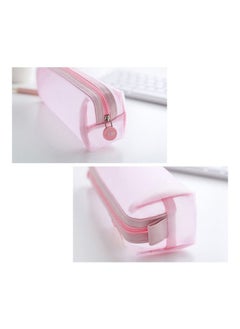 Loquat Mesh Pencil Case Pink  - Image 4