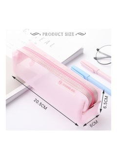 Loquat Mesh Pencil Case Pink  - Image 2