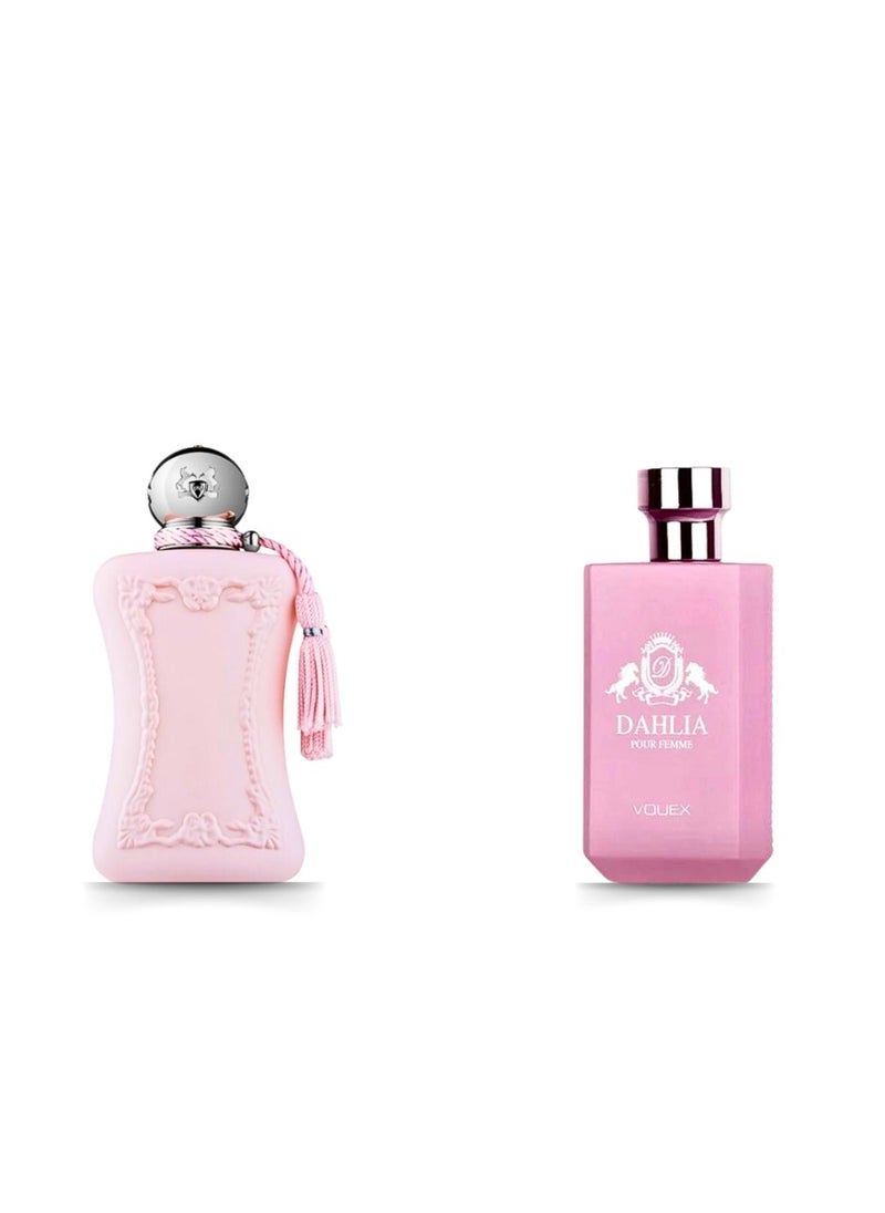 VOUEX DAHLIA POUR FEMME Eau de Parfum for Women - 100ml | Long-lasting Floral Fruity Fragrance  - Image 3