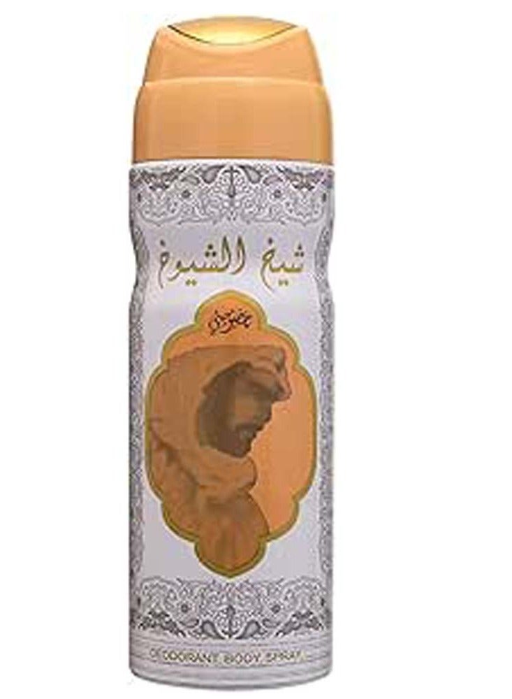Sheikh Al Shuyukh Khususi Perfumed Deodorant Spray, 200ml