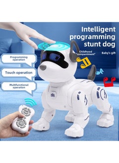 ماركة غير محددة كلب Le Neng K47 الذكي للتحكم عن بعد Chai Dog Stunt التعليم المبكر للكلاب والرقص برمجة استشعار اللمس للأطفال كلب كهربائي أليف - اللون: X6 كلب حيلة برمجة  - Image 1