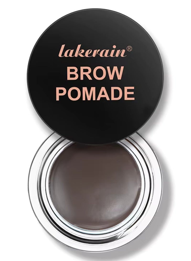 lakerain Brow Pomade Natural Long Lasting Sweat Proof Waterproof Eyebrow Makeup Gels Smooth Fast Drying Eyebrow Color Cream Eyebrow Pomade Brow Coloring Gel Soft Brown 04 - Image 1
