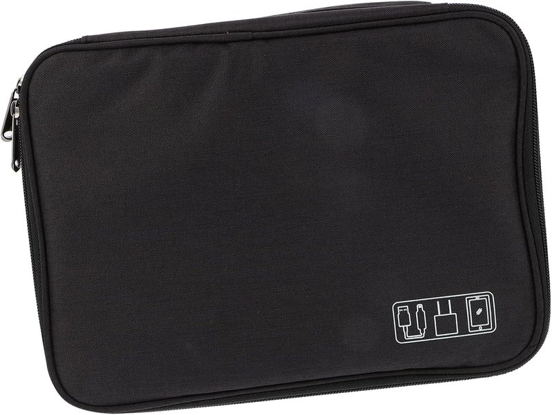 jojofuny Multipurpose Data Cable Travel Organizer Zipper Pouch u Disk Pouch Earphone Bag Case - Image 1