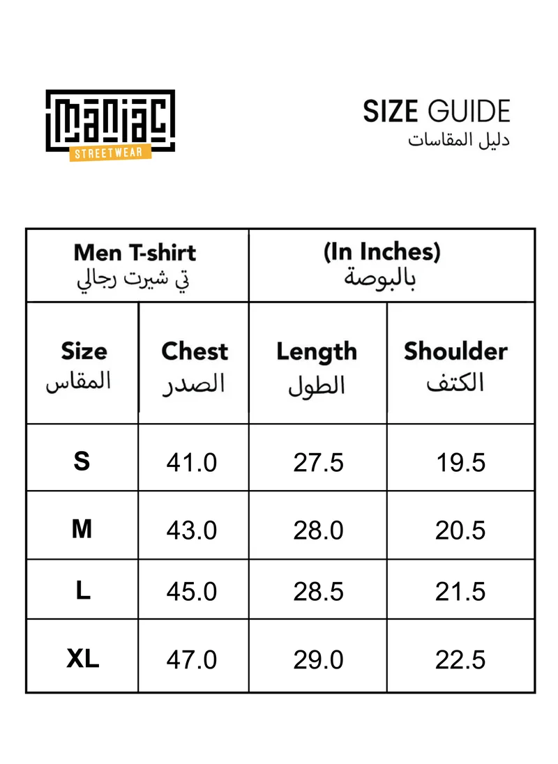 مانياك Mens Polo Neck 3/4th Sleeve Hunter Green Cotton Oversized T-Shirt