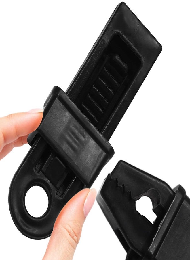 Opfiue 15PCS Tarp Clips, Heavy Duty Lock Grip Tent Clip Tarp Clamp, Multipurpose Clamp Hold Down Clips for Canopy and Outdoor Camping - Image 2