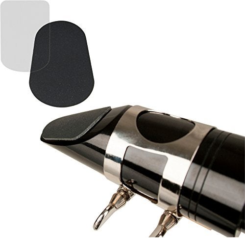 Pro-Tec Protec Woodwind Mouthpiece Cushions, 6-Pack, Size Large, Thick (.8mm), Black, Model MCL8B - Image 1