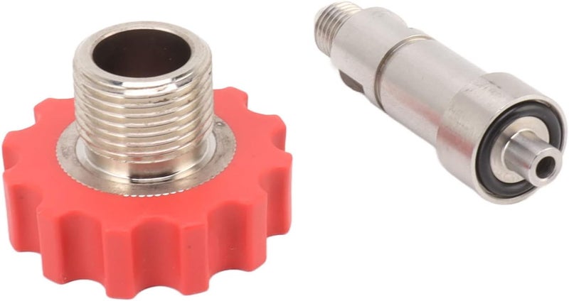 STAINLESS STEEL CO2 GAS TANK ADAPTER GAS FILLING CHARGING FOR VARIOUS SCENES - Image 3