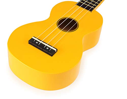 Mahalo Ukuleles MR1YW Rainbow Series Soprano Ukulele - Image 5