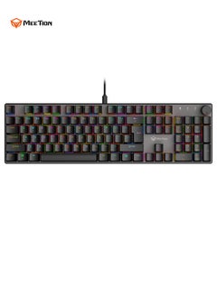 Meetion MEETION MK009PRO Red Axis RGB Backlit Hot swap Gamer Wired Mechanical Gaming Keyboard for Computer PC  - Image 3
