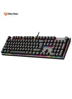 Meetion MEETION MK009PRO Red Axis RGB Backlit Hot swap Gamer Wired Mechanical Gaming Keyboard for Computer PC  - Image 2