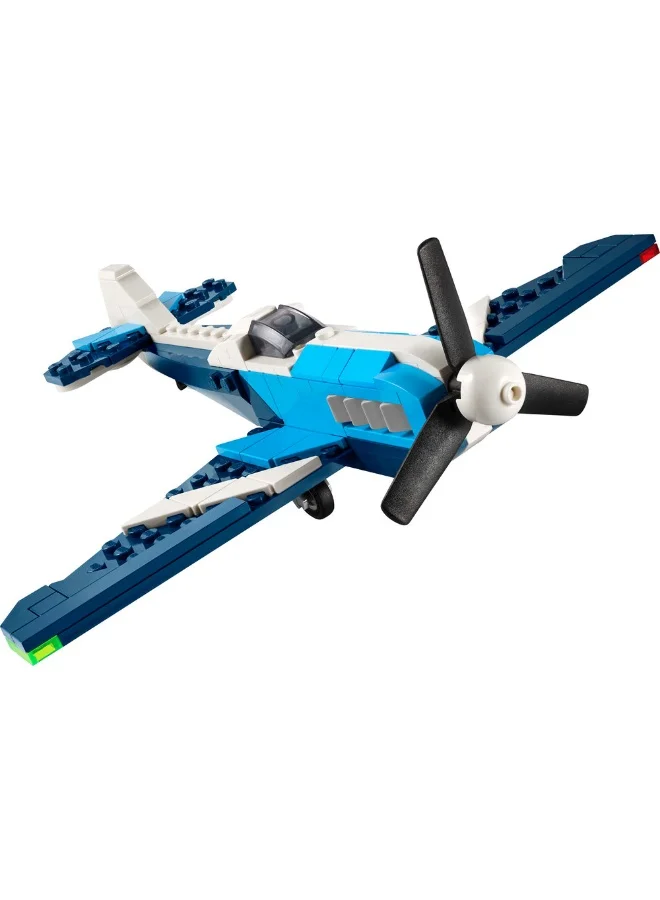LEGO Creator 3in1 Aircraft: Race Plane Toy Vehicle Playset 31160 (178) Pieces