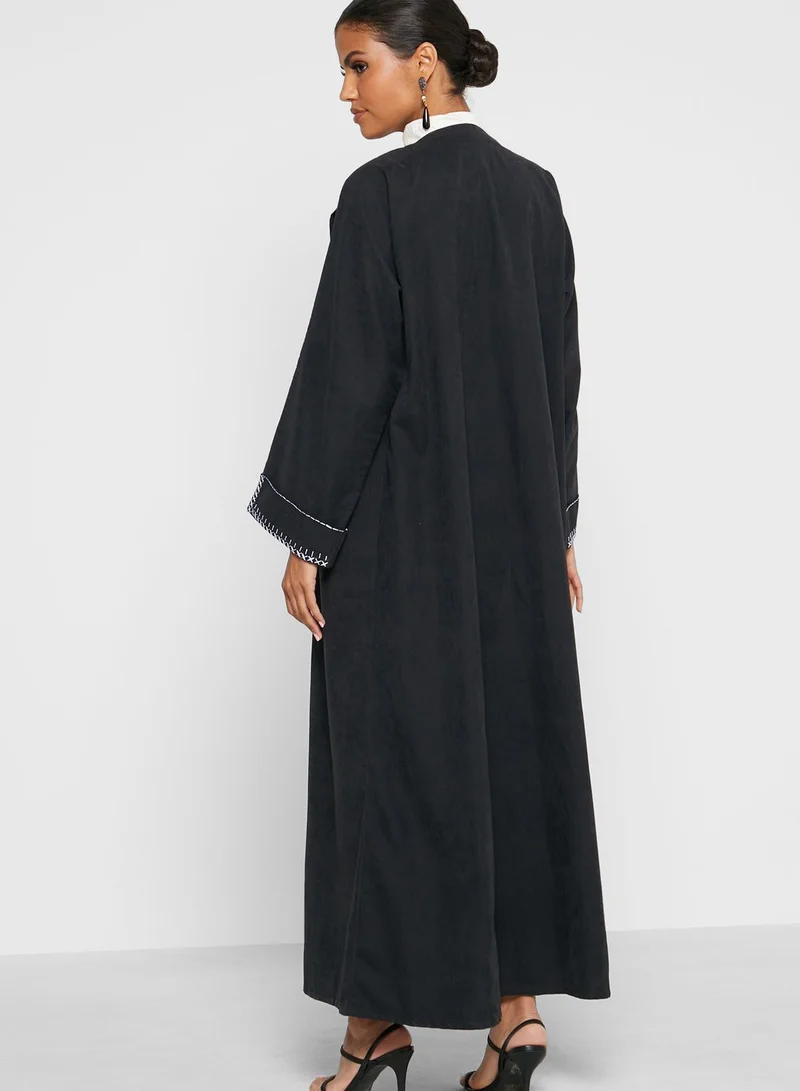 Moistreet Coat Style Abaya