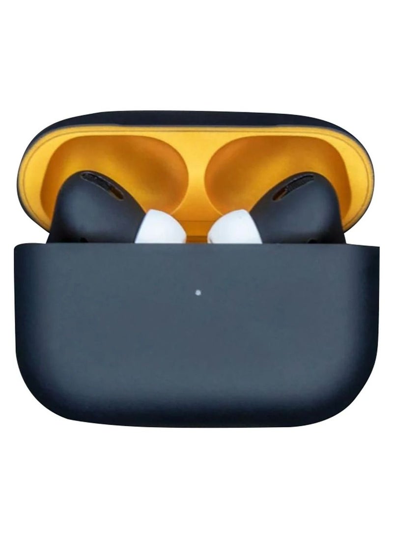 Merlin Digital - Merlin Customized Apple Airpods Pro (2nd Generation) Black and Gold - Image 1