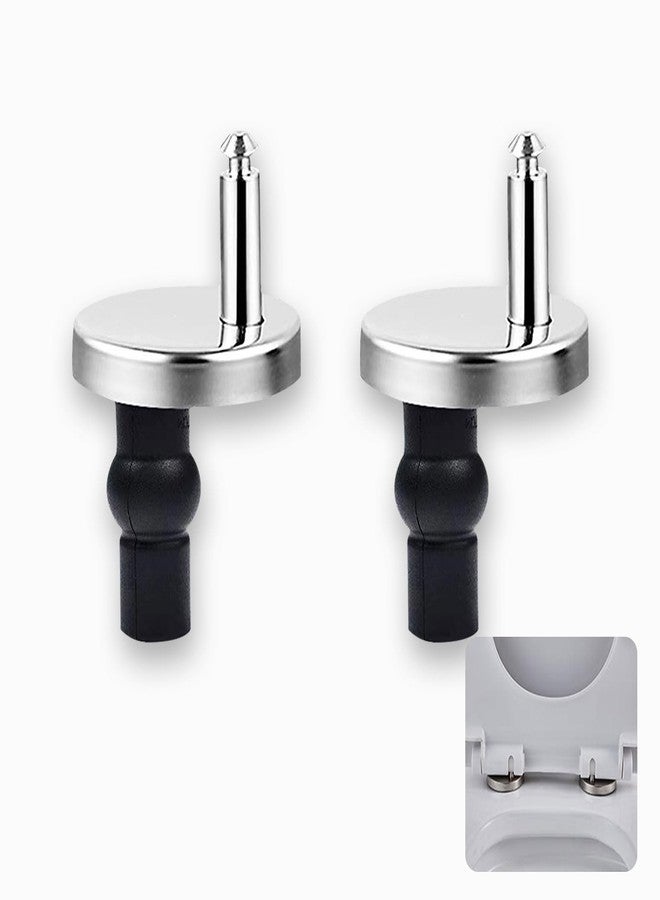 YAFIYGI Toilet Seat Replacement Parts Kit: 2pcs Screws & Bolts, Stainless Steel, Hex Head, 1/4-20 UNC, Fits Most Standard Toilets, Easy Install, Upgrade/Replace - Image 1