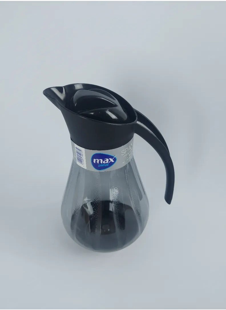 max plast - High-Quality Plastic Pitcher with Comfortable Handle - Ideal for Hot and Cold Beverages - Image 1