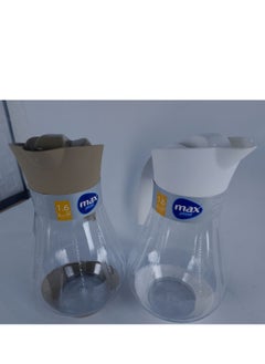 max plast High-Quality Plastic Pitcher with Comfortable Handle - Ideal for Hot and Cold Beverages  - Image 2