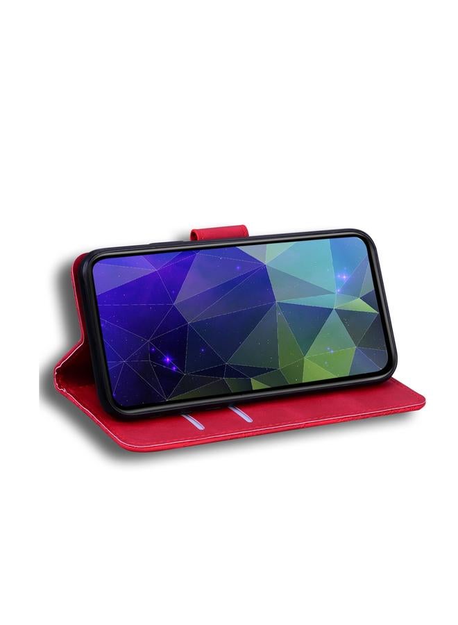 اس-توب جراب لهاتف Infinix Smart 6 Plus مصنوع من الجلد بلون نقي وملمس ناعم - Image 4