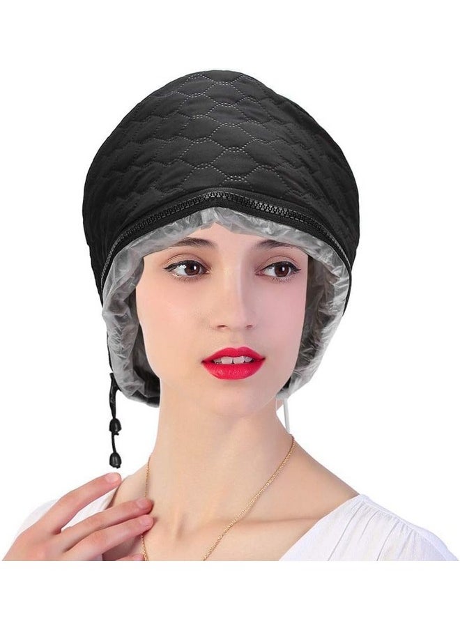 Theodore - Hair Care Thermal Head Spa Cap Treatment With Beauty Steamer Nourishing Heating Cap, Spa Cap For Hair, Spa Cap (Black Spa) - Image 1