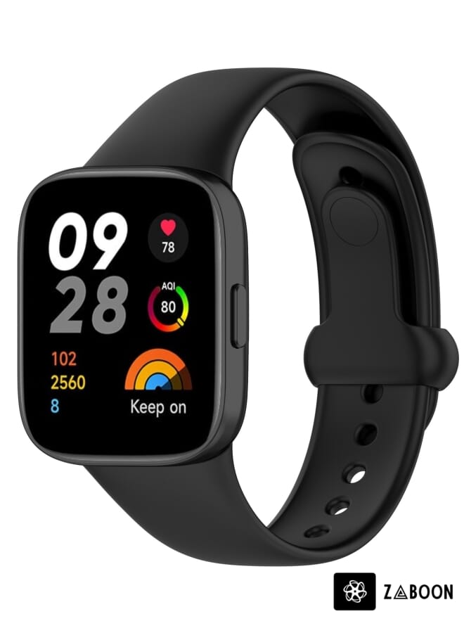 Zaboon Redmi Watch 3 Nail Button Silicone Watch Band - Image 1