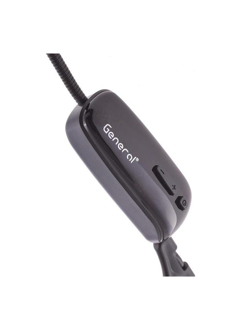 Generic - General GH-W1 Headset Wireless MicroPhone - Black - Image 1