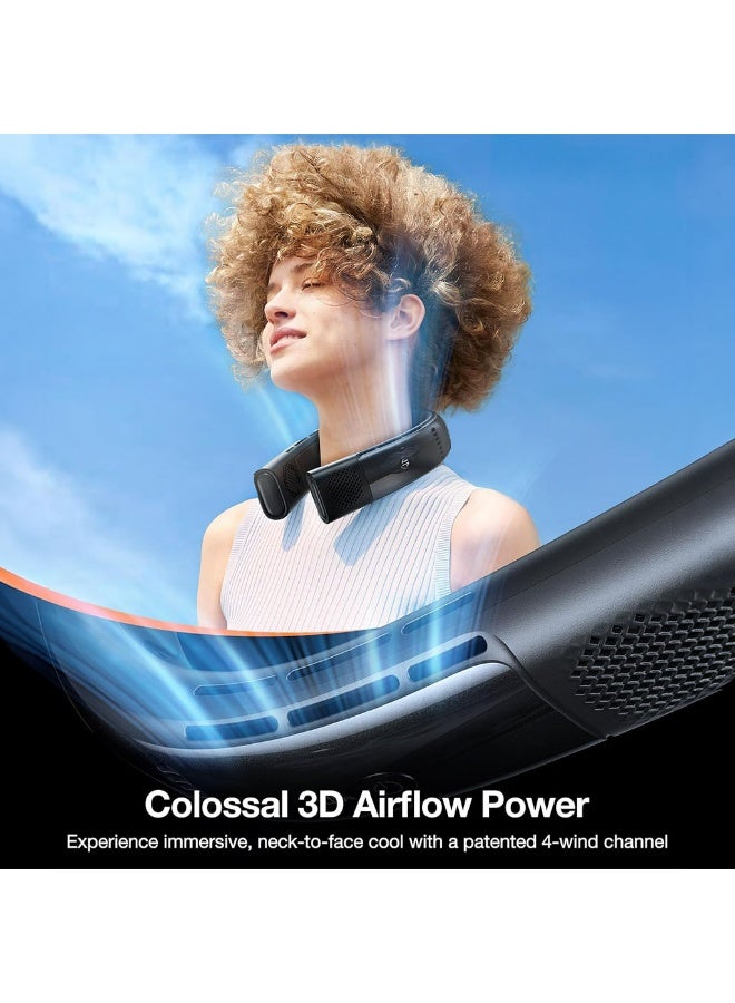 TORRAS COOLiFY 2S Wearable Neck Air Conditioner Portable 360° Cooling Fan Instant Cooling Device Smart App Control 28H Battery Life Ultra Lightweight Whisper Quiet Design Powerful Heat Relief for Summer Outdoor Travel Work Sports - Image 4