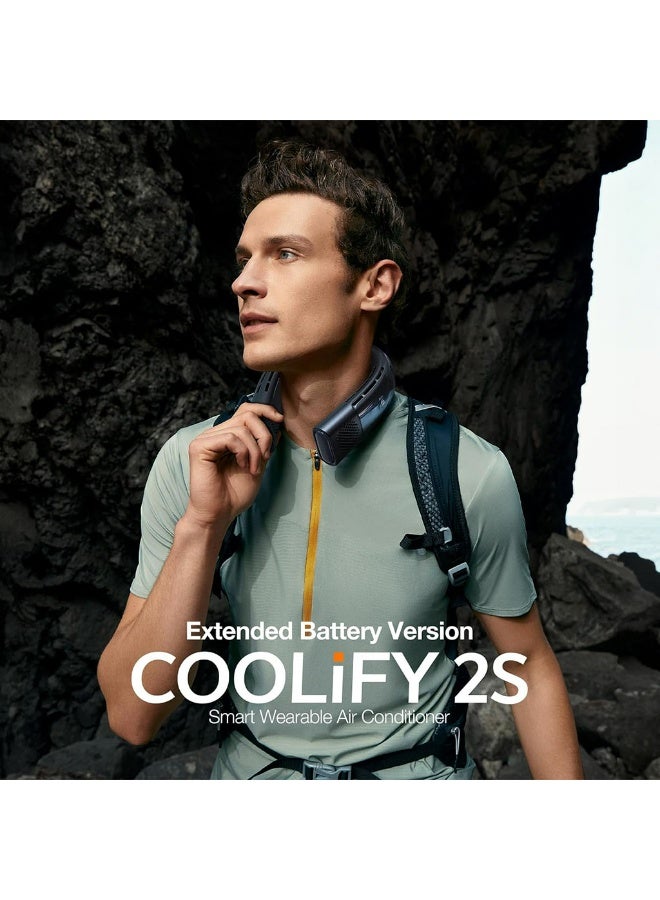 TORRAS COOLiFY 2S Wearable Neck Air Conditioner Portable 360° Cooling Fan Instant Cooling Device Smart App Control 28H Battery Life Ultra Lightweight Whisper Quiet Design Powerful Heat Relief for Summer Outdoor Travel Work Sports - Image 5