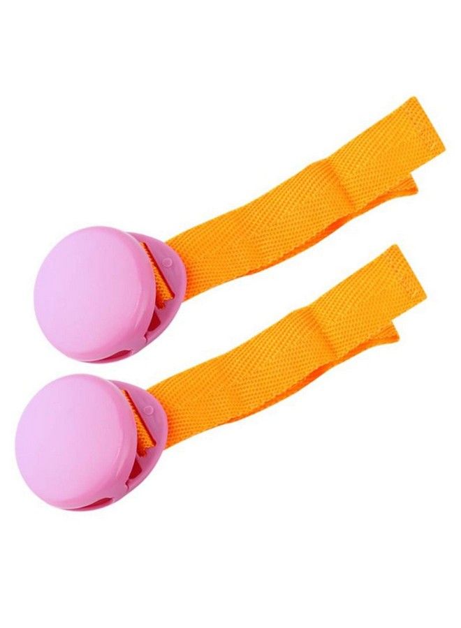 Safe-O-Kid Safe O Kid Baby Stroller Clip Glossy Blanket Clip Stroller Pram;Buggy Accessories For Baby Pink Pack Of 4 - Image 5