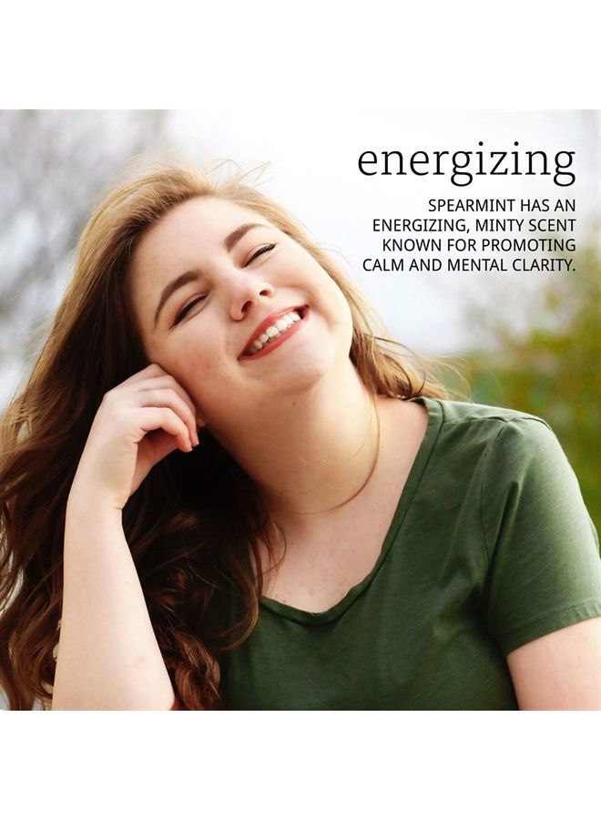 now Essential Oils, Spearmint Oil, Stimulating Aromatherapy Scent, Steam Distilled, 100% Pure, Vegan, Child Resistant Cap, 1-Ounce  - Image 4