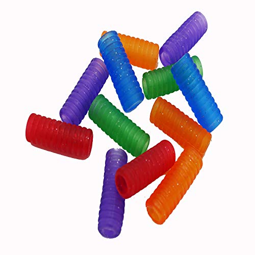 KRISMYA Assorted Colors Rubber Pencil Grips Grippies for PencilsPens in Regular Size 12 Pcs - Image 2