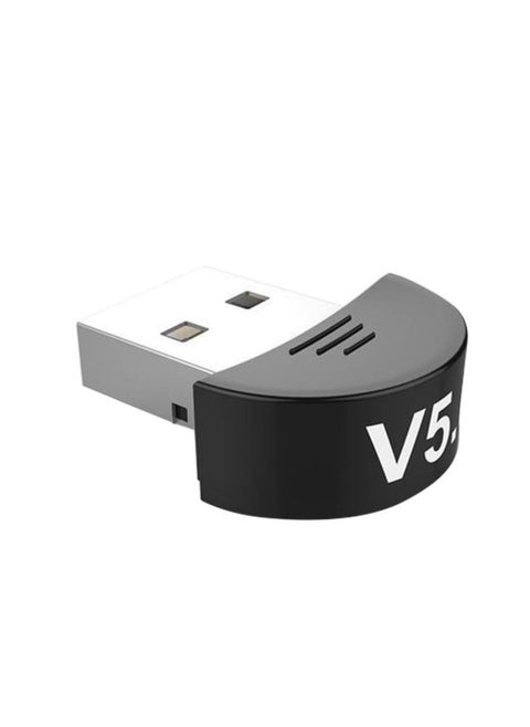 USB Bluetooth Adapter, 5.0 Receiver Supports Windows 11/10/8.1/7, Suitable For Desktops, Laptops, Mice, Keyboards, Printers, Headphones, Speakers