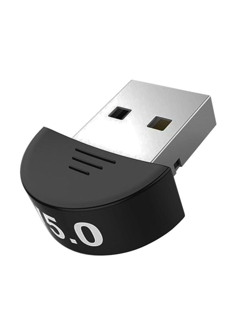 LAIAOCISI - USB Bluetooth Adapter, 5.0 Receiver Supports Windows 11/10/8.1/7, Suitable For Desktops, Laptops, Mice, Keyboards, Printers, Headphones, Speakers - Image 1