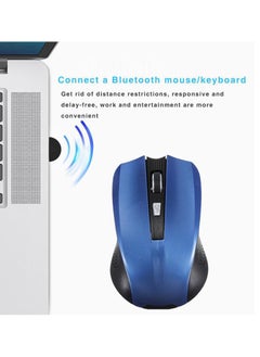 LAIAOCISI USB Bluetooth Adapter, 5.0 Receiver Supports Windows 11/10/8.1/7, Suitable For Desktops, Laptops, Mice, Keyboards, Printers, Headphones, Speakers  - Image 4
