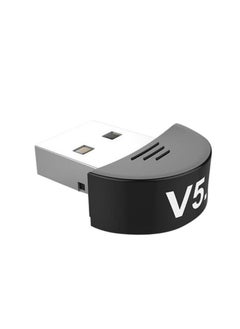 LAIAOCISI USB Bluetooth Adapter, 5.0 Receiver Supports Windows 11/10/8.1/7, Suitable For Desktops, Laptops, Mice, Keyboards, Printers, Headphones, Speakers  - Image 2